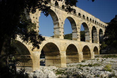 Pont du Gard - aqueduct and bridge