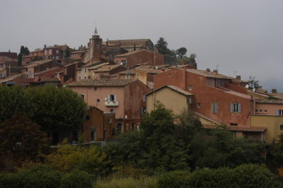 Rousillon - Home of Ochre painting tints