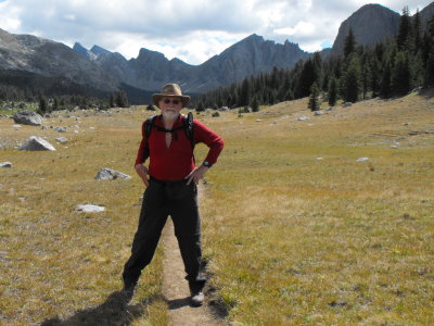 On the trail to Shadow Lake