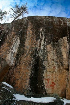 031205-08VAR.1 Hegman Lake pictographs