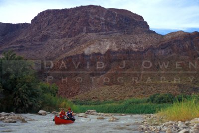 11613 Canoe in Madera Rapids