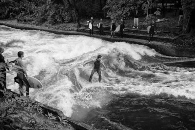 Surf's up, Munich