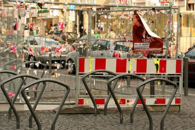 Urban 'Prayer Flags'