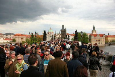 On the Charles Bridge