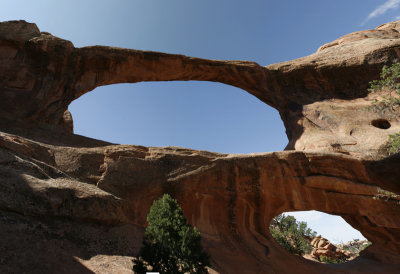 Other side of Double O Arch