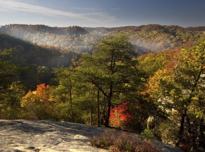 Early morning at Auxier Ridge