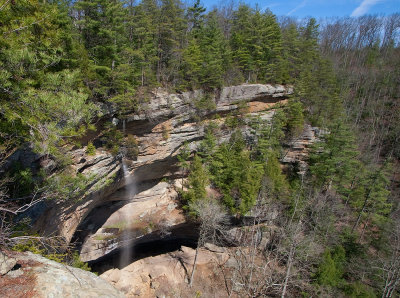 Eagle Point Buttress Waterfalls