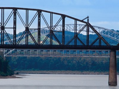 Louisville downstream bridges