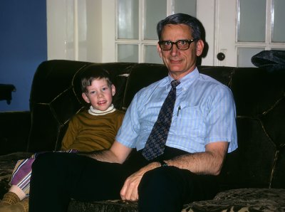 Marshall with Great Uncle Paul