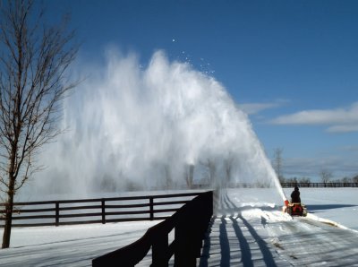 Nancy the snowblower