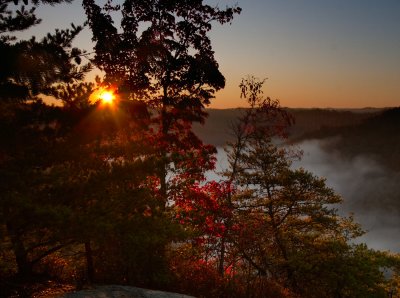 Sunrise on Cloudsplitter