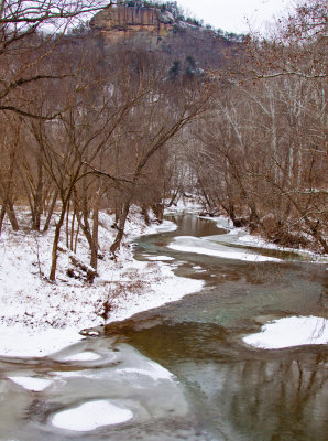 Red River in Winter