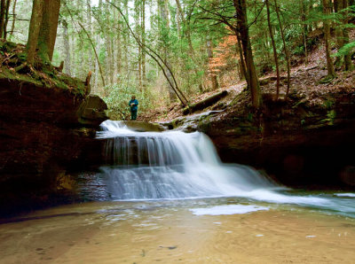 Creation Falls, after the big rain