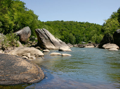 Just downstream from Falls