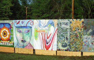 Section of the Mural Wall
