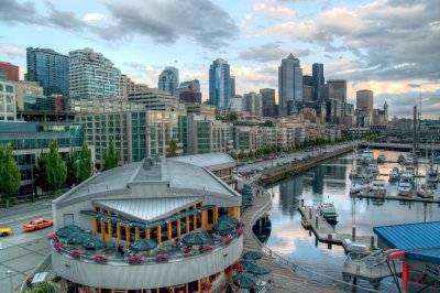 Seattle At Twilight