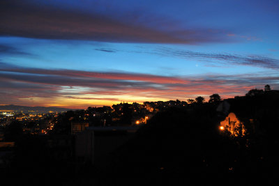 Sunrise Moon - San Francisco