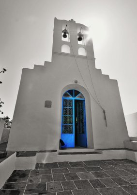 Picturesque church in Apollonia.