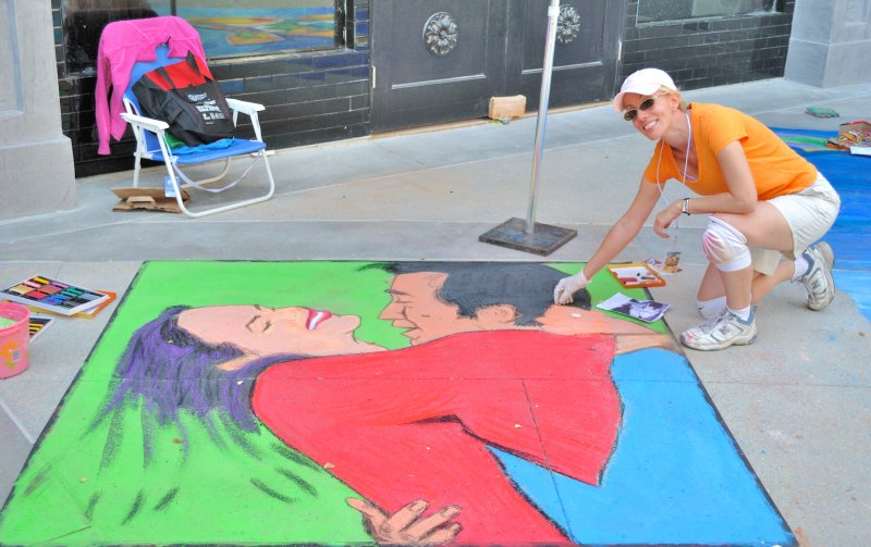 Pasadena Chalk Art Festival June 2010