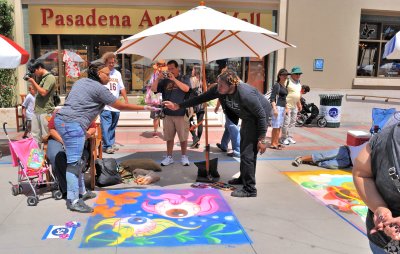 Pasadena Chalk Art Festival June 2010