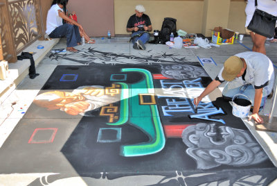 Pasadena Chalk Art Festival June 2010