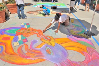 Pasadena Chalk Art Festival June 2010