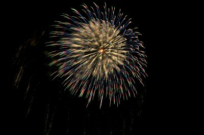 Fireworks over Baltimore