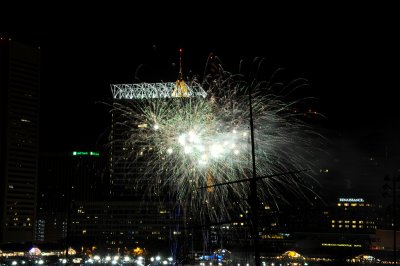 Fireworks Inner Harbor Baltimore