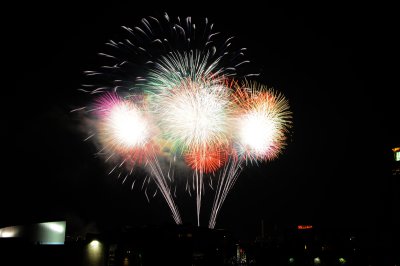 Fireworks over Baltimore