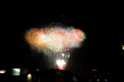 Fireworks over Baltimore