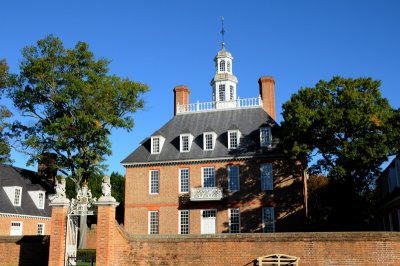 Govenor's Palace in Williamsburg