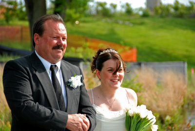 Bride and Father