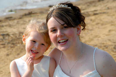 Bride and her Daughter