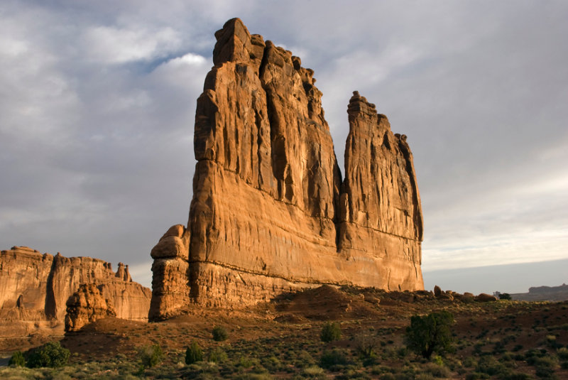 Courthouse Towers - Arches National Park