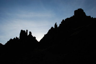 Sundown at Succor Creek