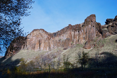 Behind Succor Creek Campground