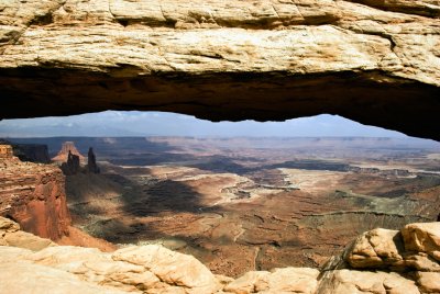 Looking Through Mesa Arch