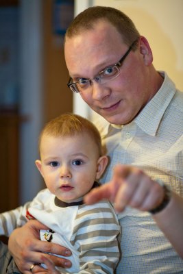 Cousin's son, Radek