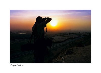 the hill of Moqatam - Cairo