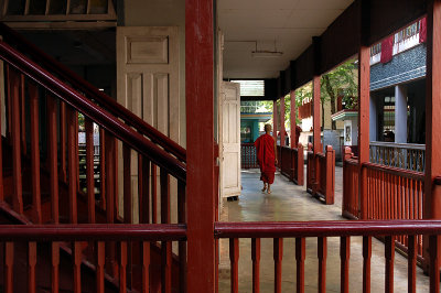 Monastery in Mandalay, Myanmar