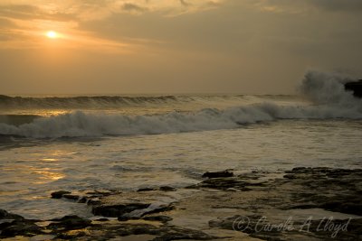 Sunset at Tanah Lot