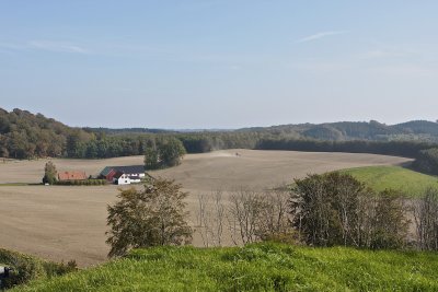 Agrarian landcape - view from Kings Hill