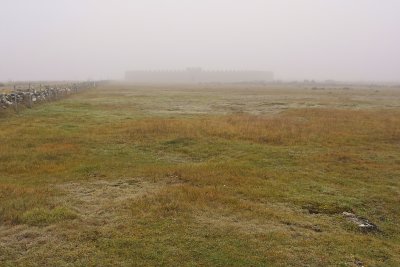 Eketorp stronghold in the distance