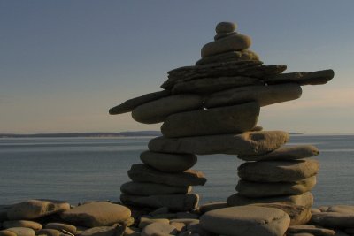 Inukshuk...ou homme debout