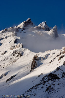Mount Shasta - First Fall Snow - 2008 - Sergents Ridge