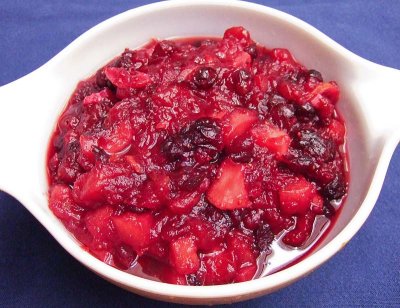 Double Cranberry-Apple Sauce