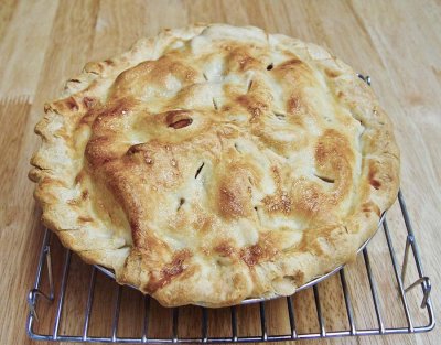 Fresh Nectarine Pie