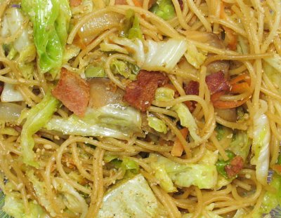 Never-Fail Pasta & Bacon Stir Fry