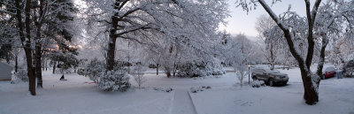 Snow chez nous (2/4/09)