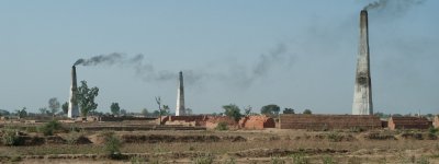 Brick kilns near Agra (3/1/09)